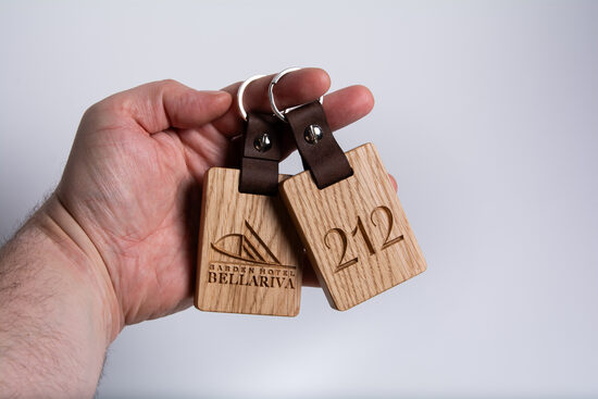 Atslēgu piekariņi viesnīcām