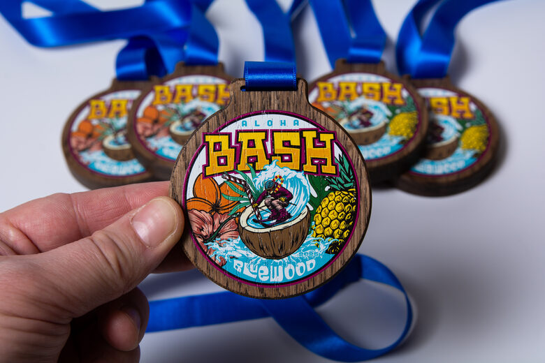 Wooden medals with print or engraving – 4