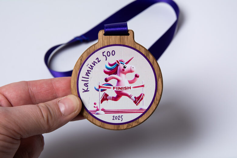 Wooden medals with print or engraving – 4
