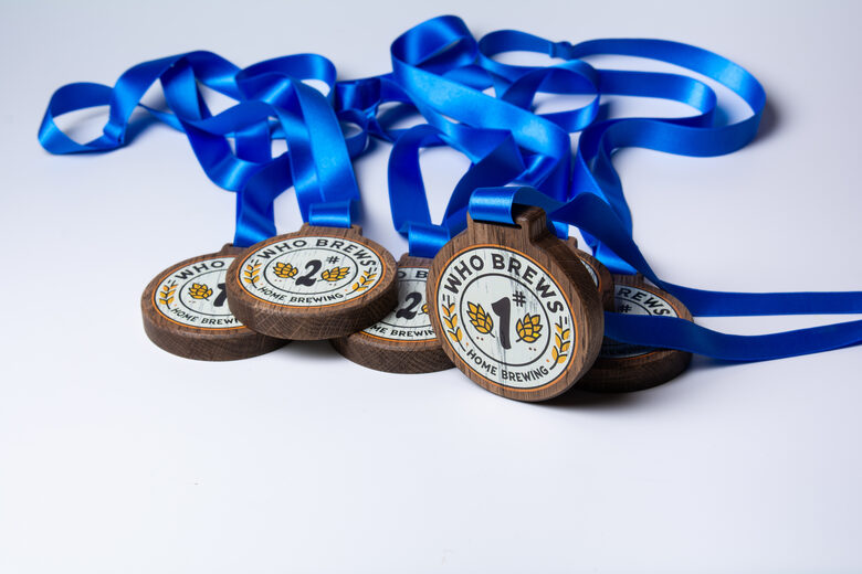 Wooden medals with print or engraving – 4