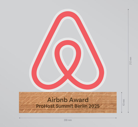 Personalized award for Airbnb
