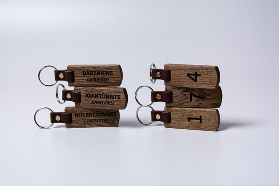 Atslēgu piekariņi korporatīvajiem klientiem