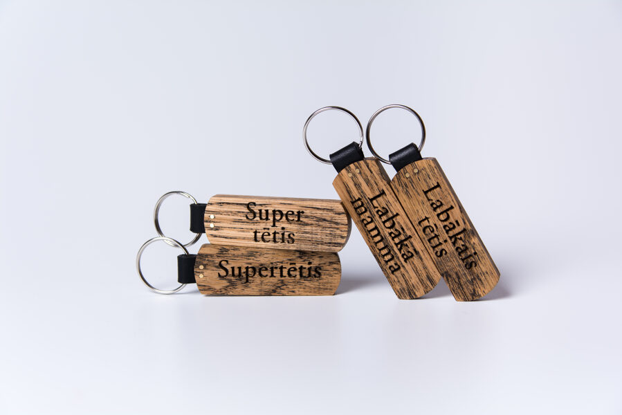 PERSONALIZED keychain with custom text