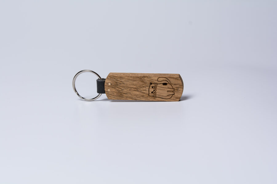 Atslēgu piekariņš DOMĪGĀ KAĶENE PŪKA